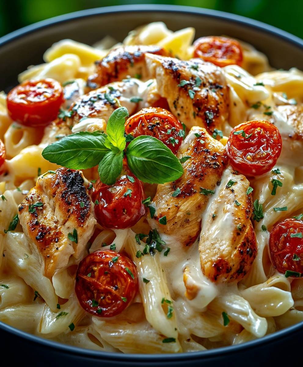 Creamy Italian Chicken Pasta