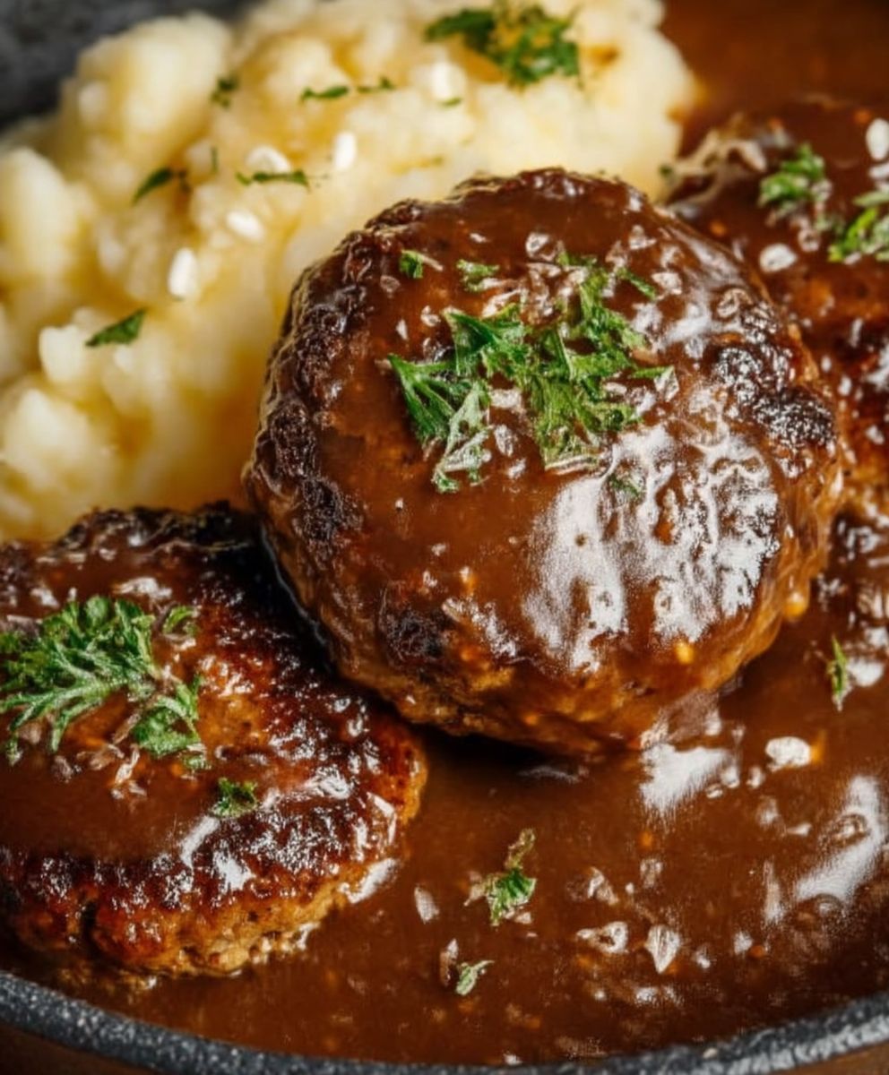 Salisbury Steak with Gravy