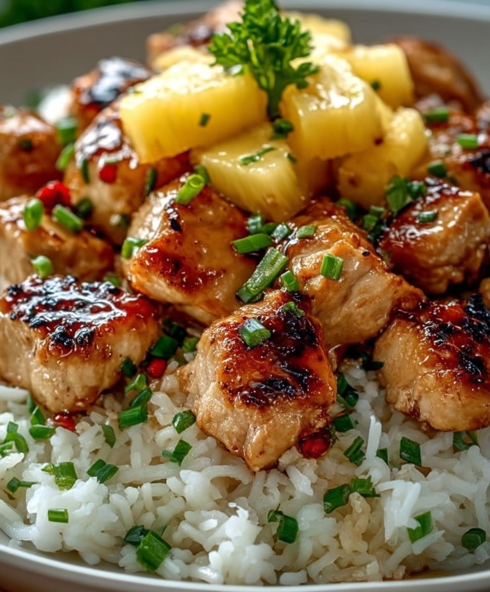 Pineapple Chicken and Rice