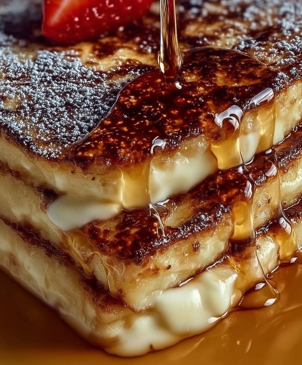 Creme brulee french toast