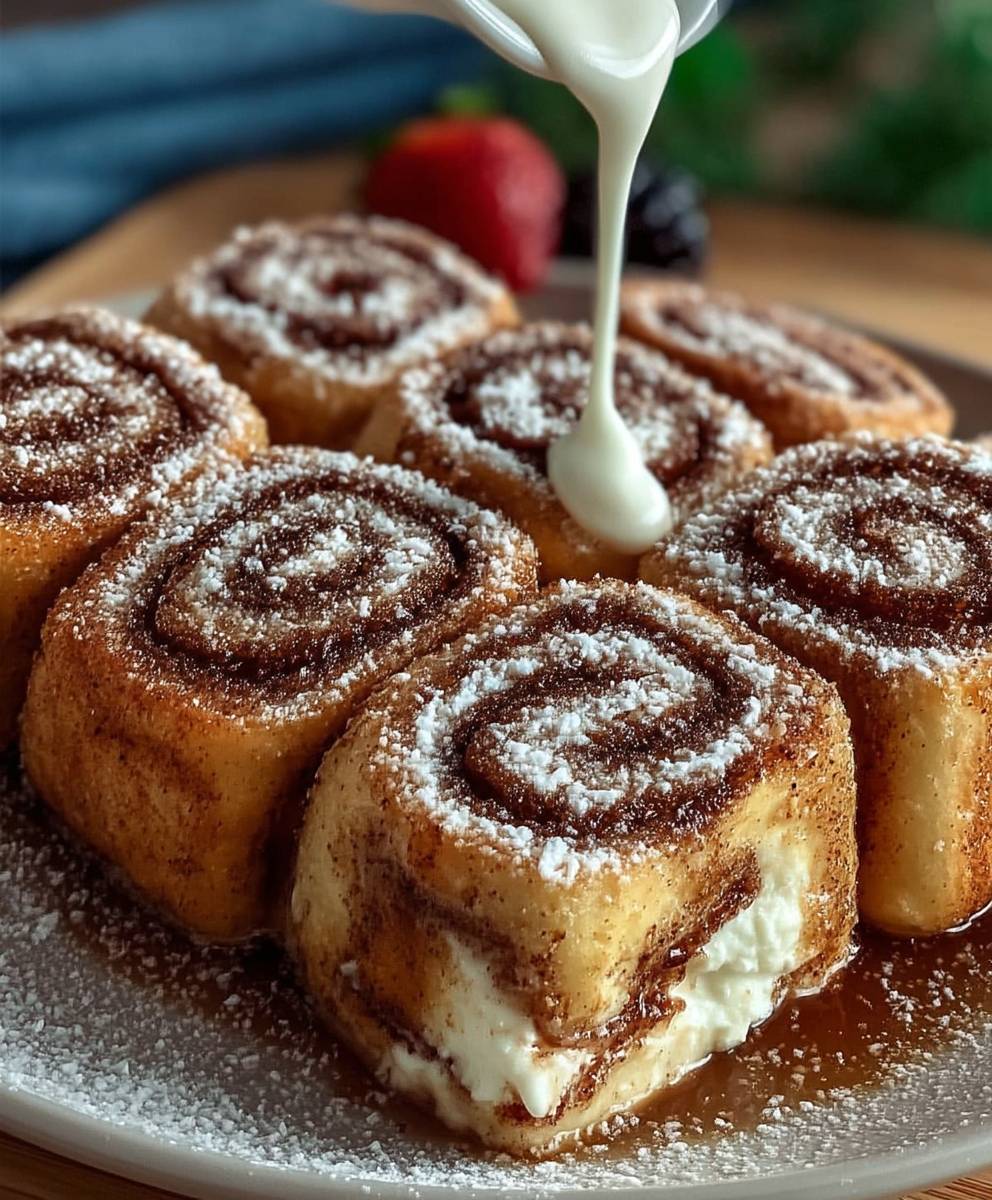 Cinnamon Roll French Toast