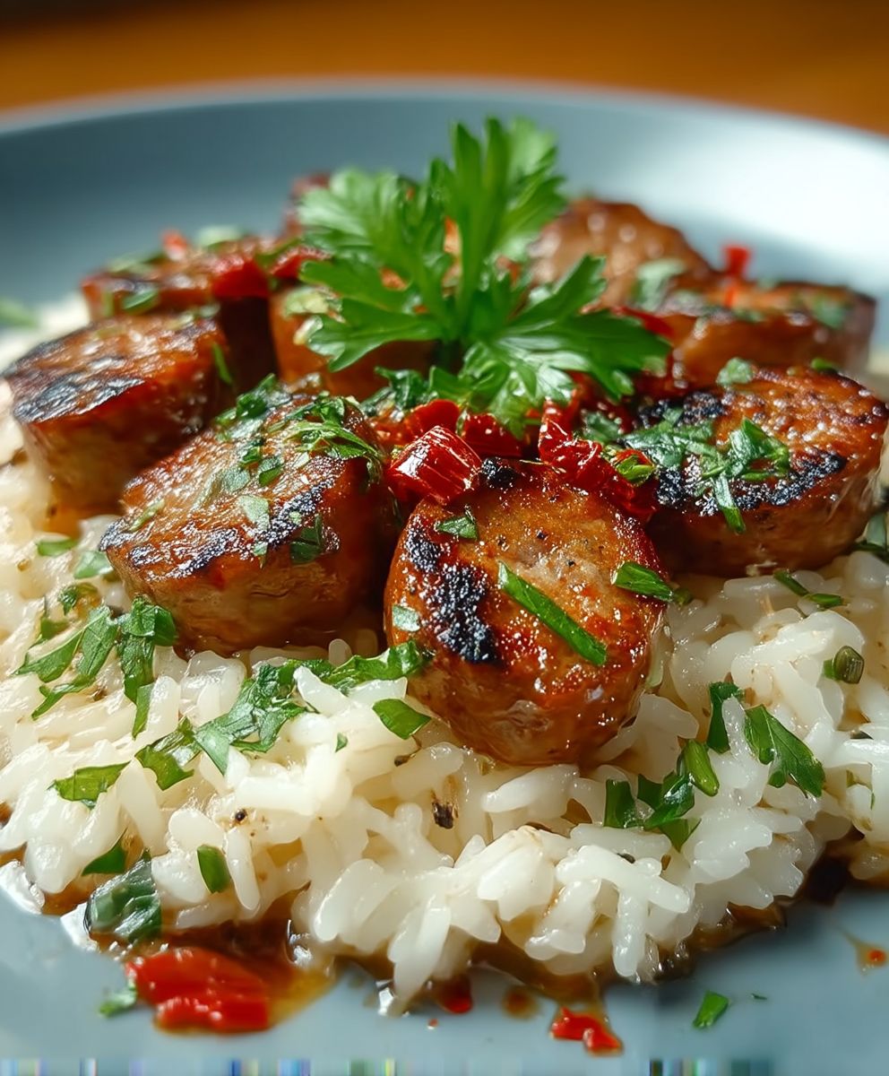 Rice Italian Sausage Dinners