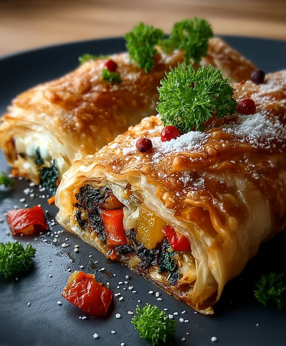 Vegetable Strudel