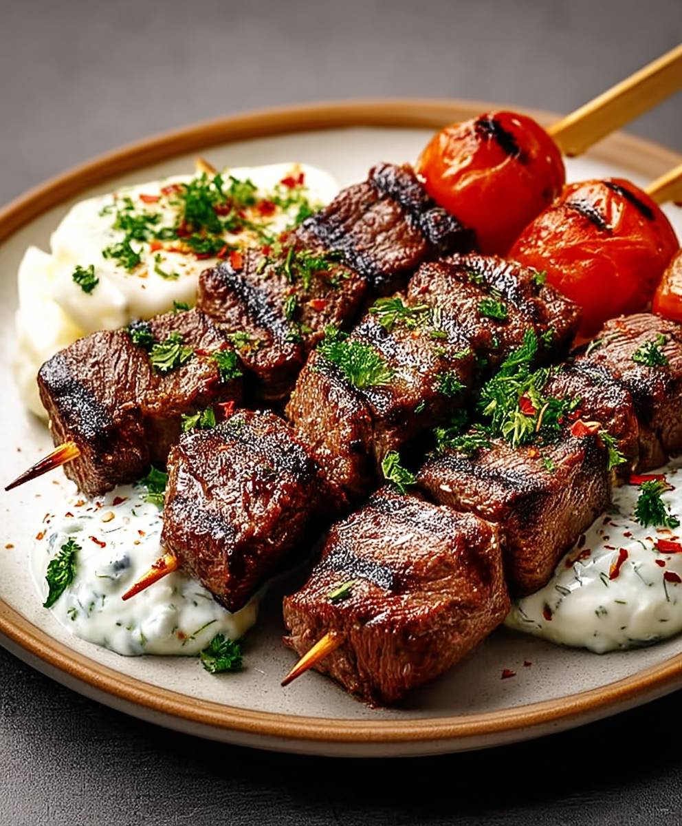 Beef Souvlaki Tzatziki Sauce