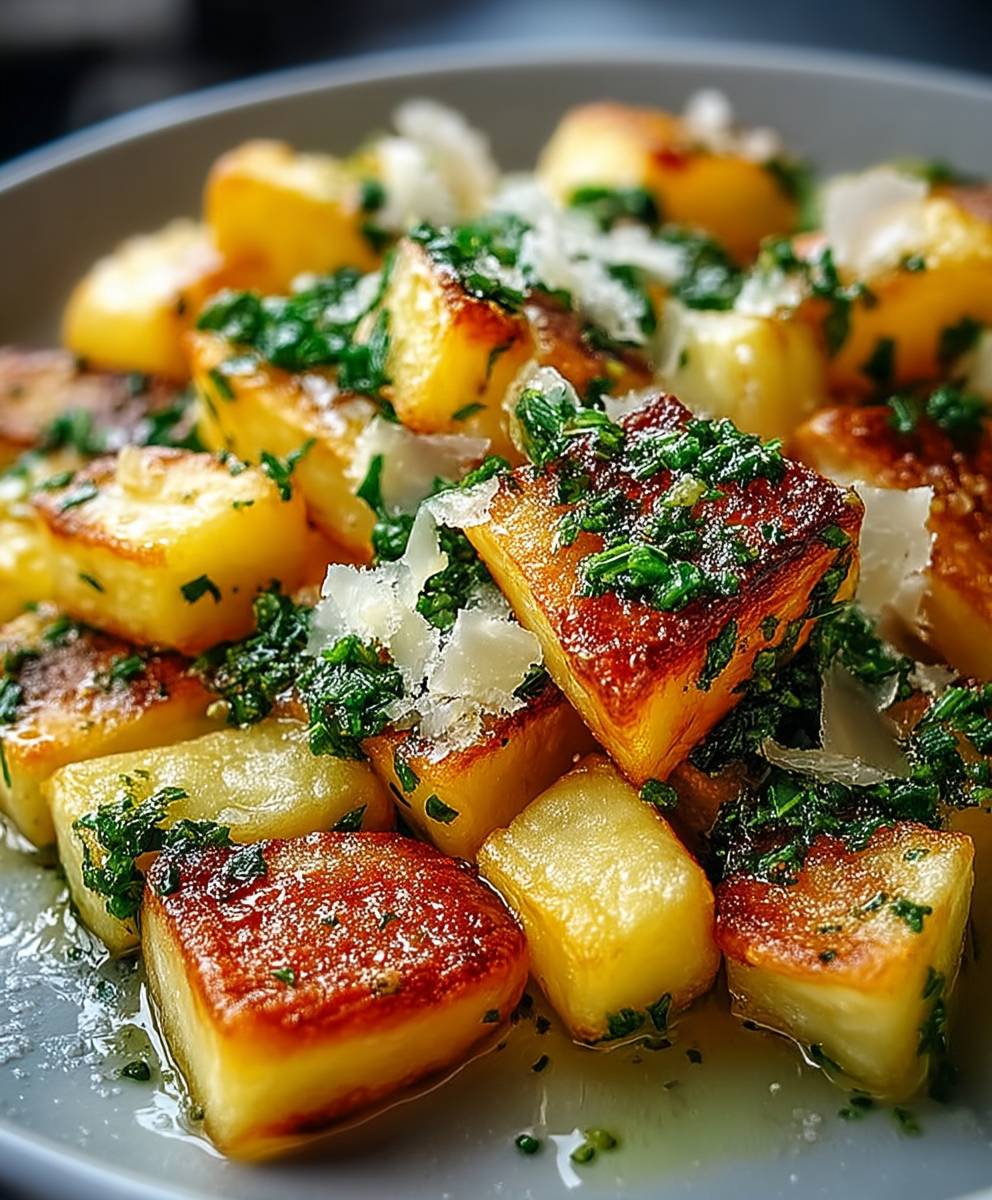 Pommes Persillade French Side Dish