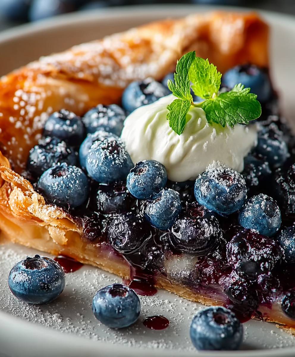 Blueberry Galette