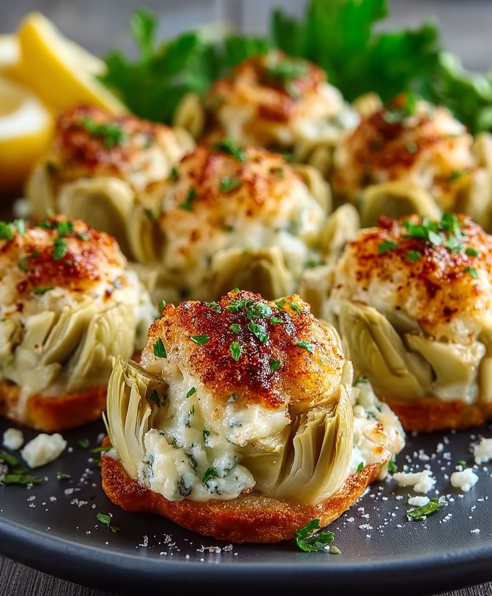 Chicken Artichoke Appetizers