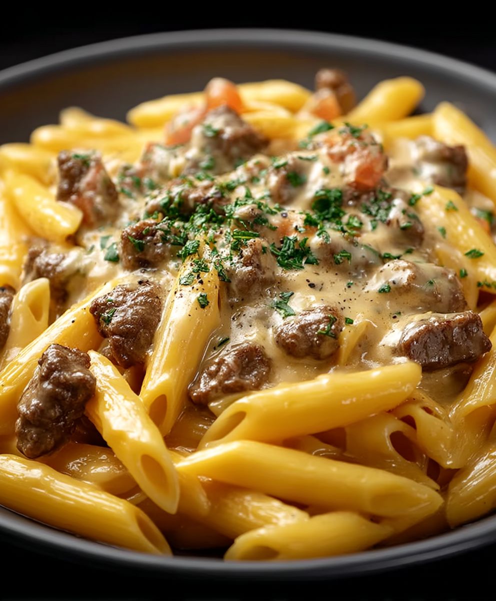Velveeta Beef Stroganoff Pasta