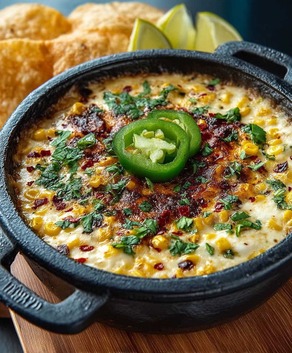 Corn Queso Fundido