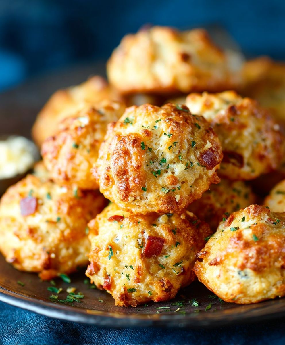 Ham and Cheese Biscuits