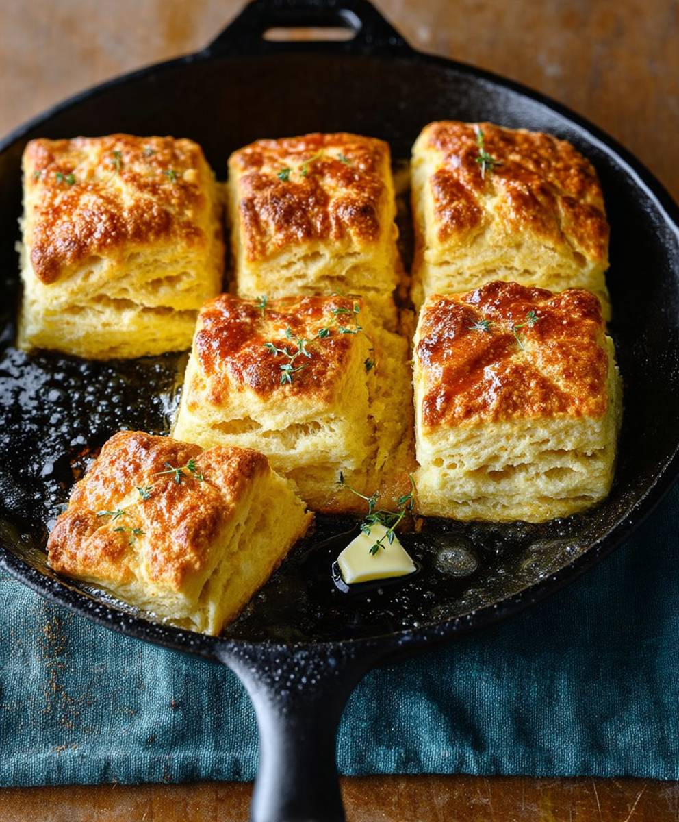 Skillet Buttermilk Biscuits