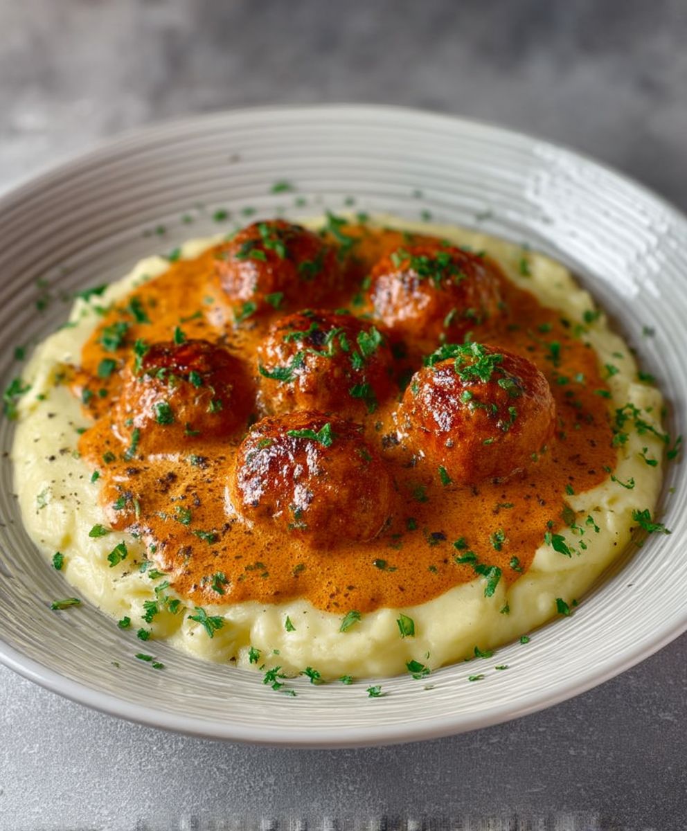 Creamy Homemade Meatballs