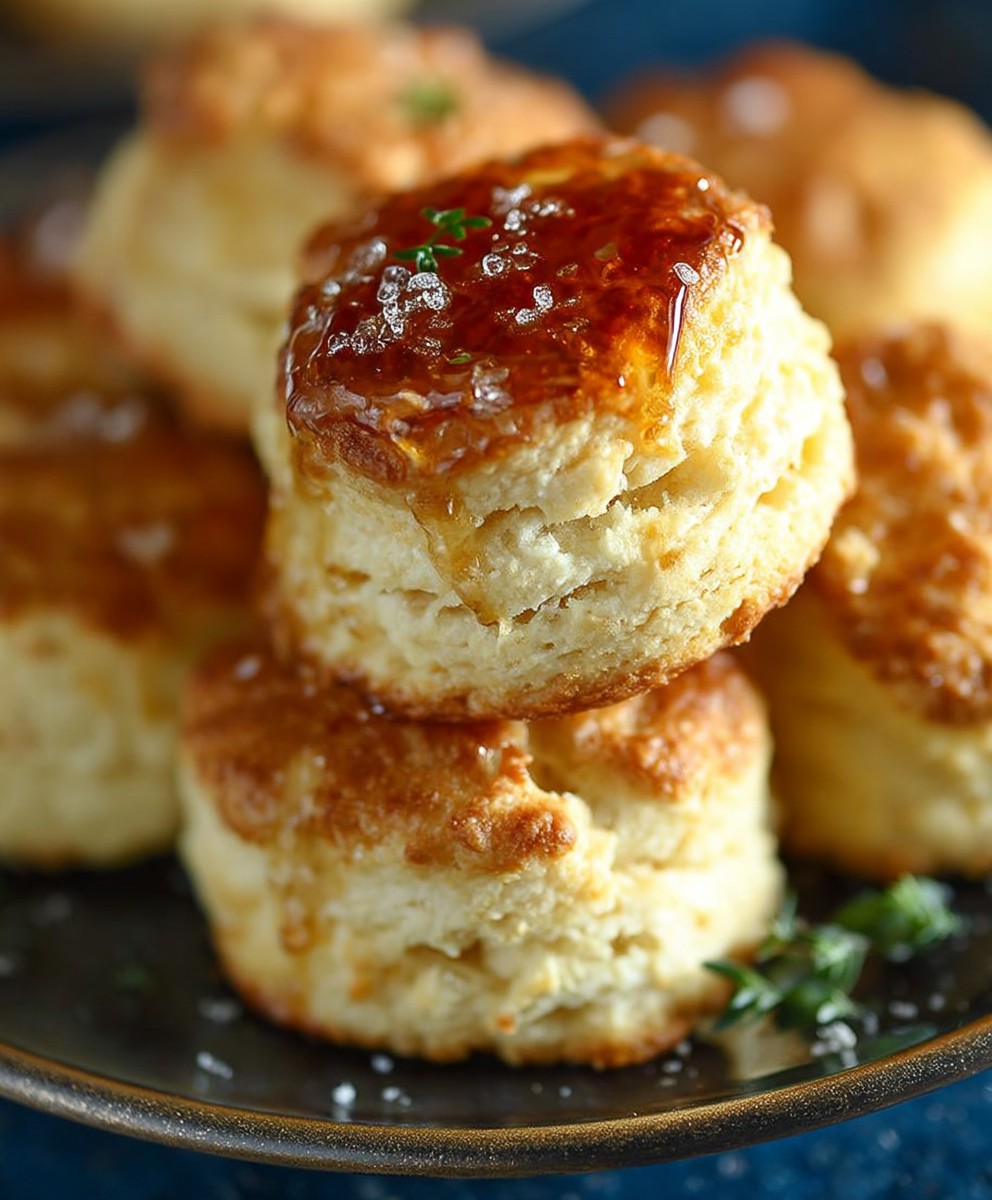 Flaky Mile High Biscuits