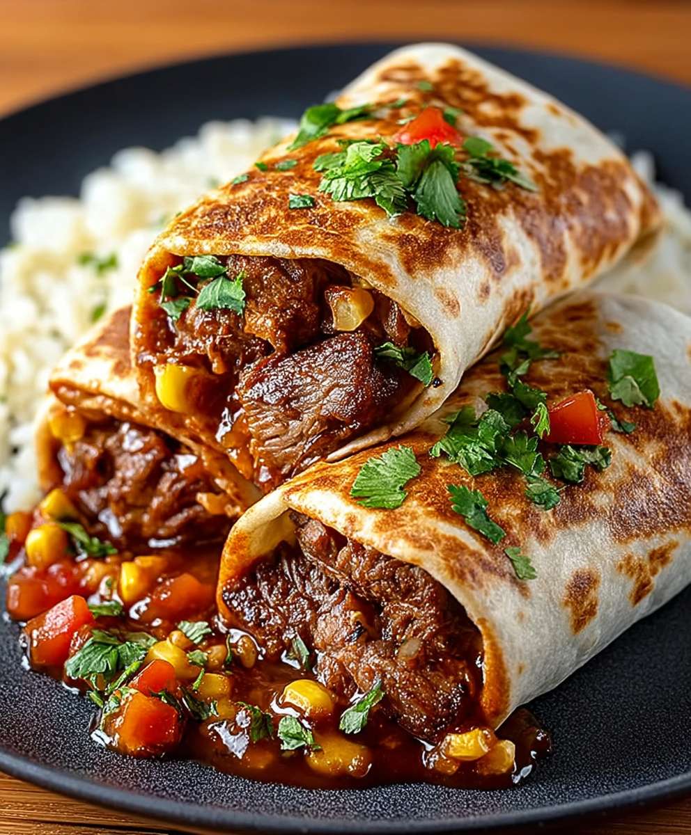 Chile Colorado Burrito