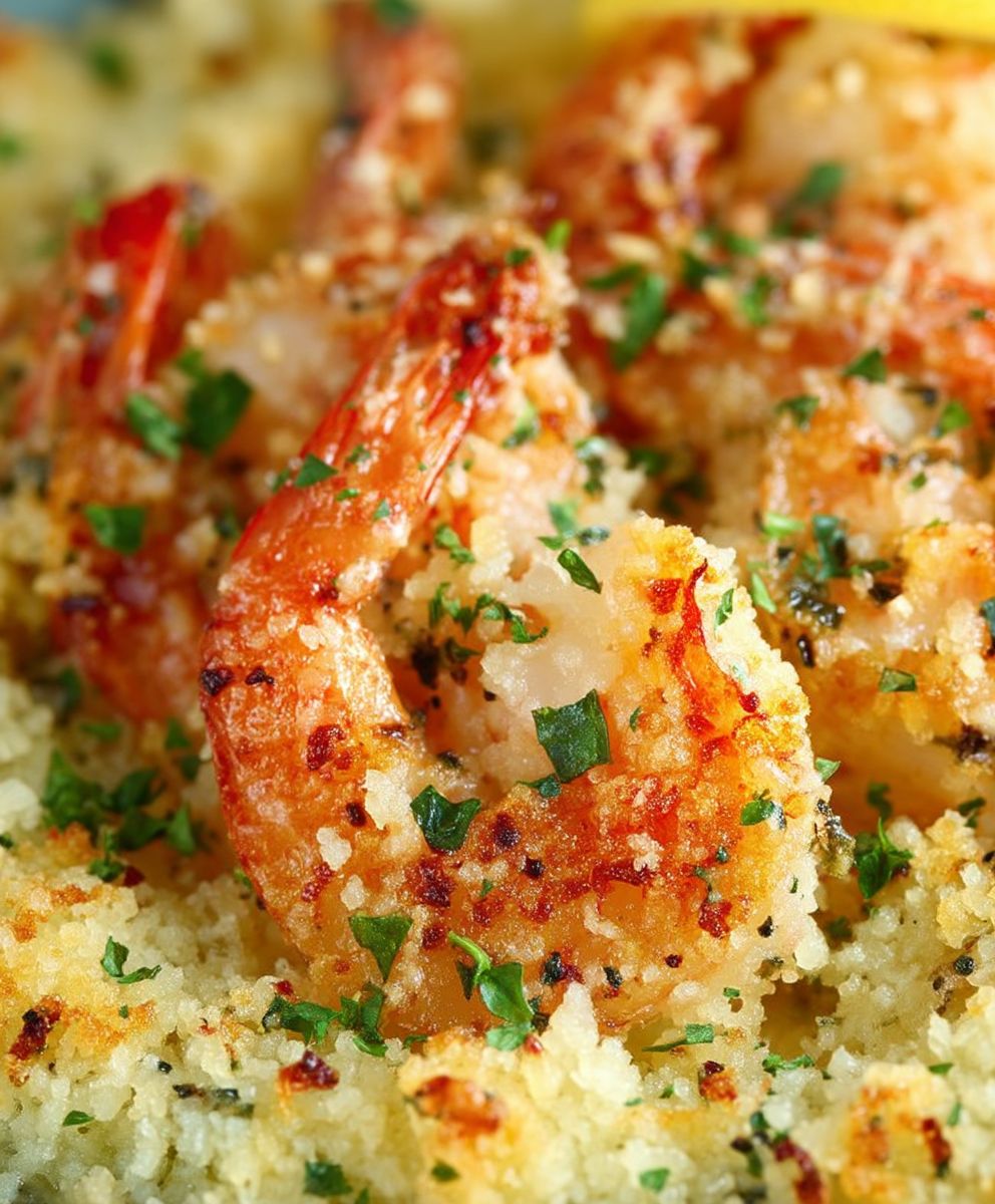 Shrimp Scampi Baked