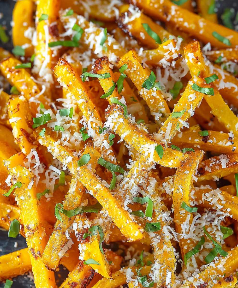 Parmesan Butternut Squash Fries