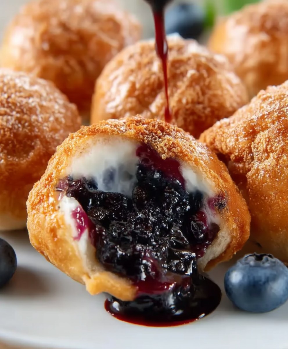 Blueberry Pie Bombs