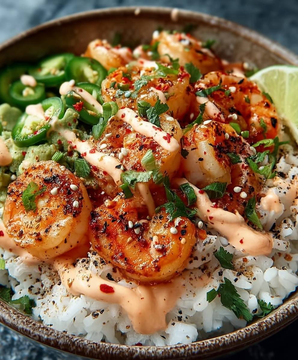 Shrimp Rice Bowls