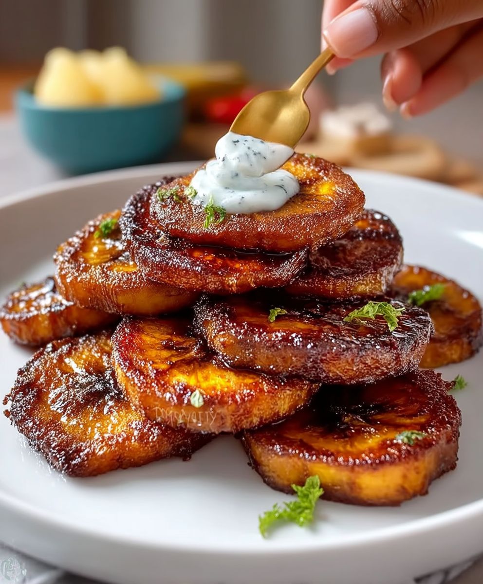 Caramelized Cinnamon Plantain