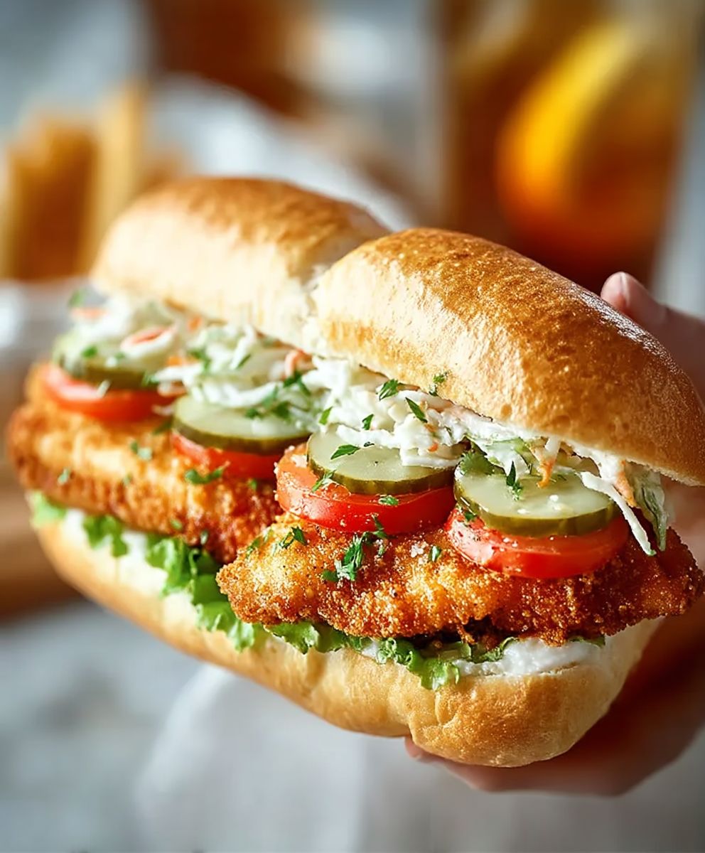 Fried Catfish Po Boy