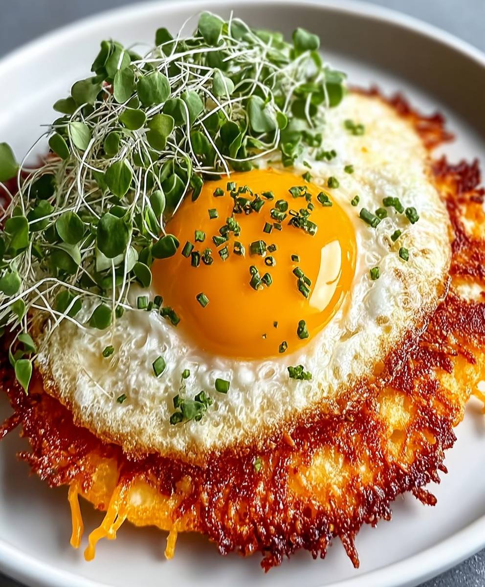 Fried Egg Cheese Taco