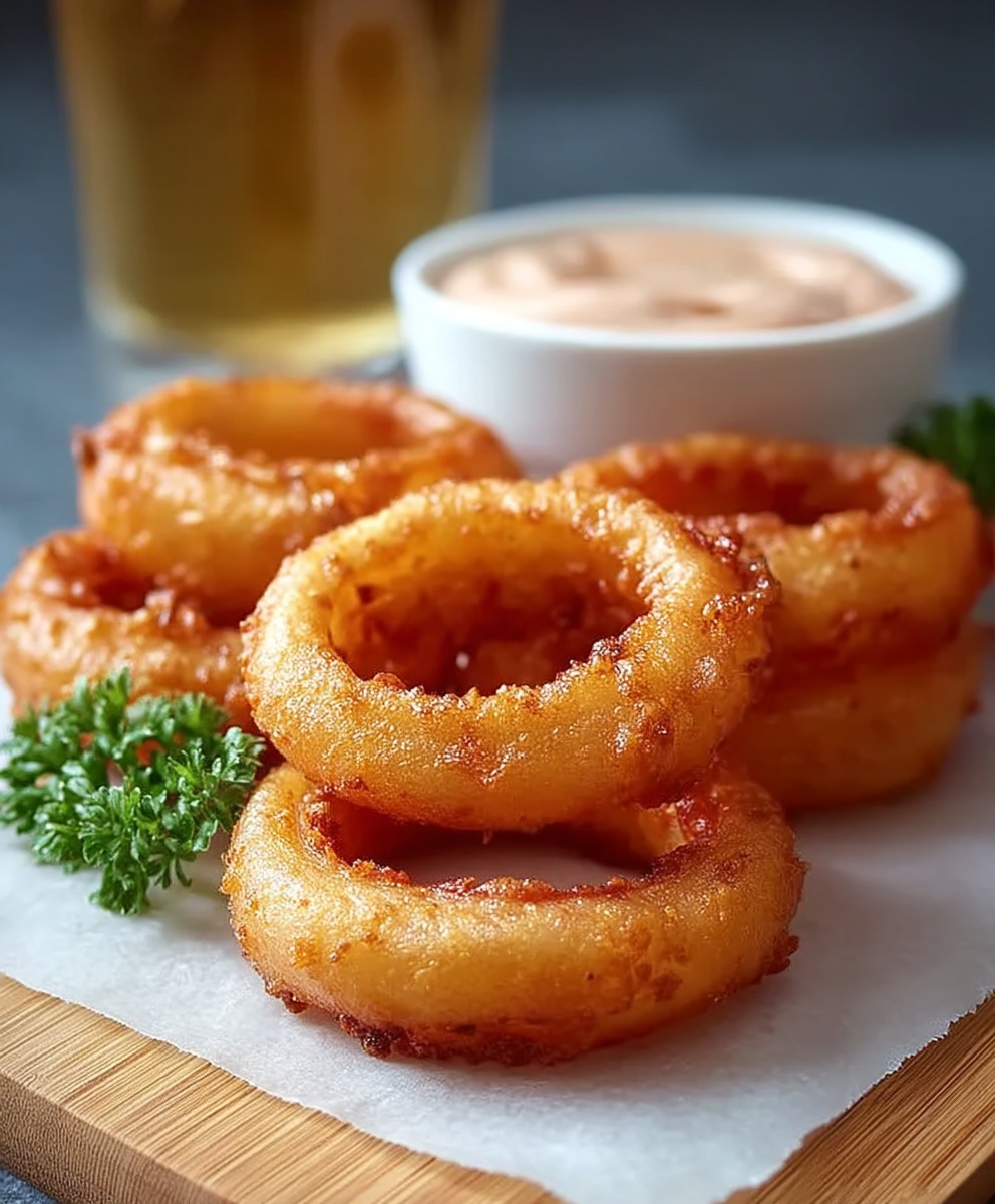 Beer Battered Onion Rings