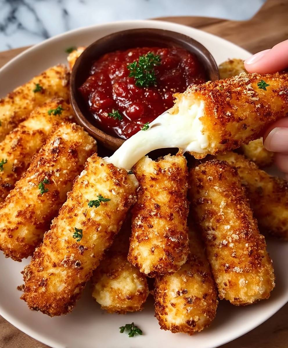 Mozzarella Sticks Homemade