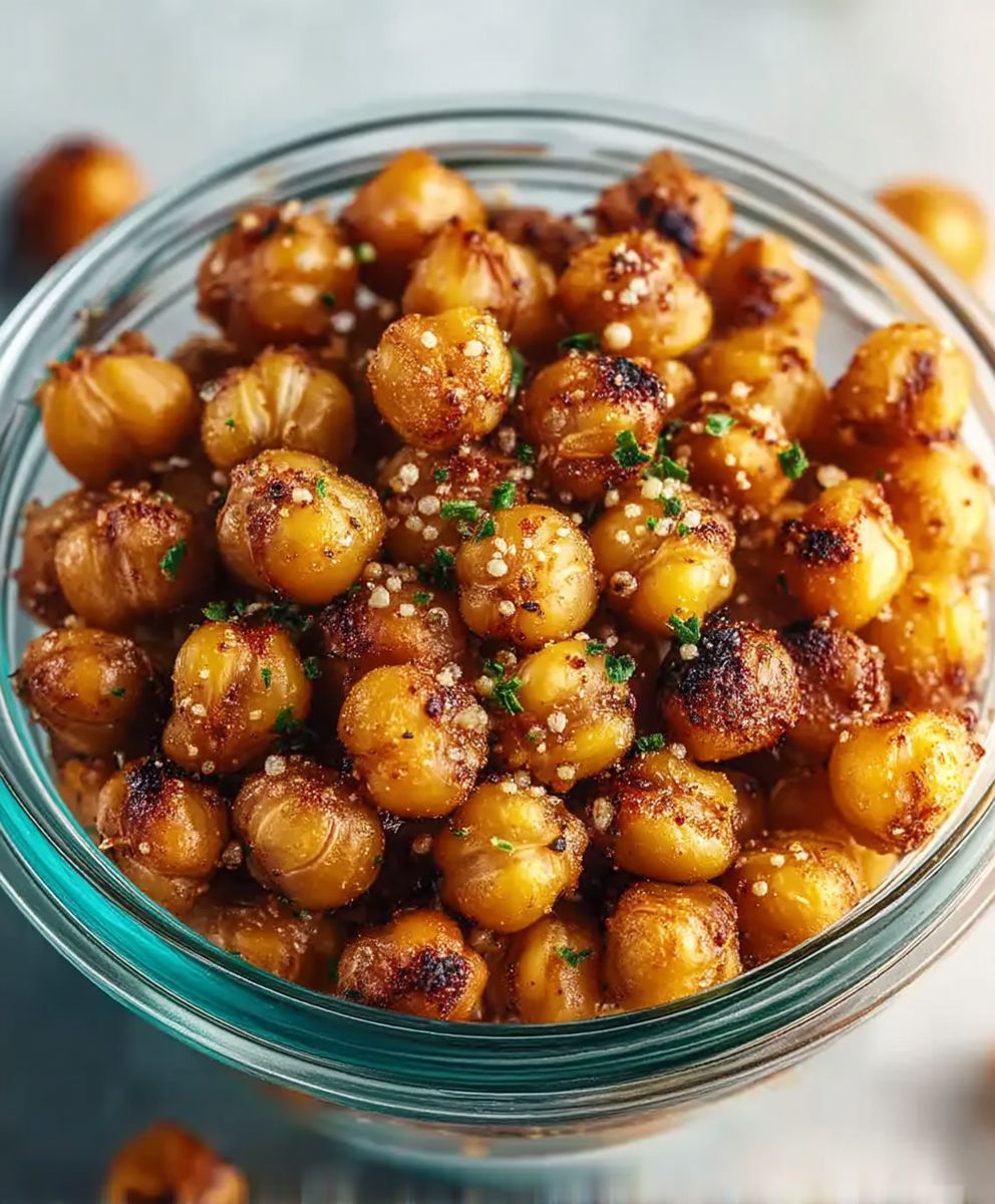 Air Fryer Chickpeas
