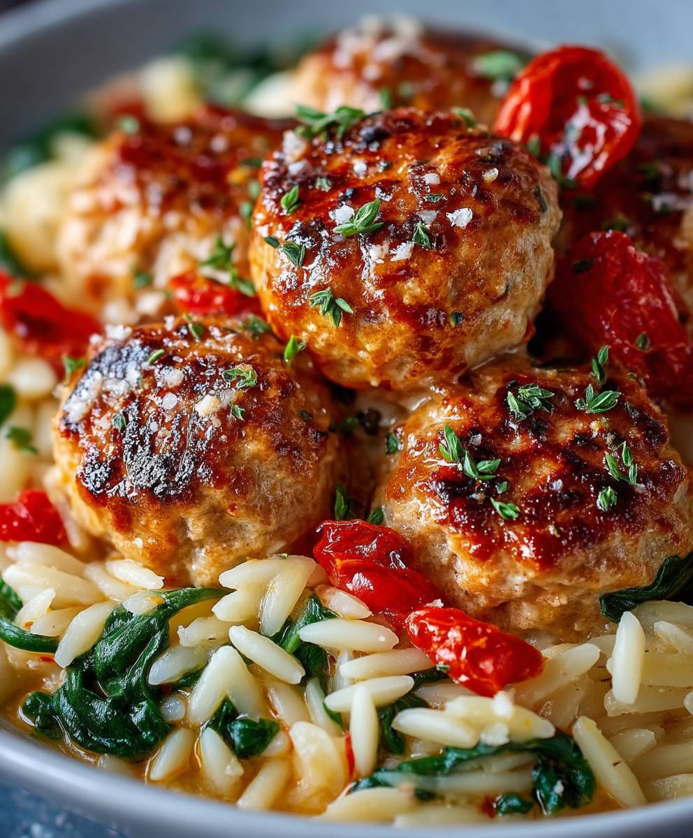 Marry Me Chicken Meatballs