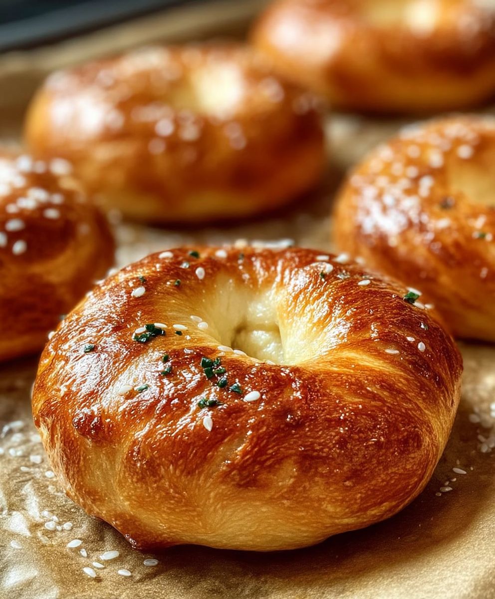 Overnight Sourdough Bagel