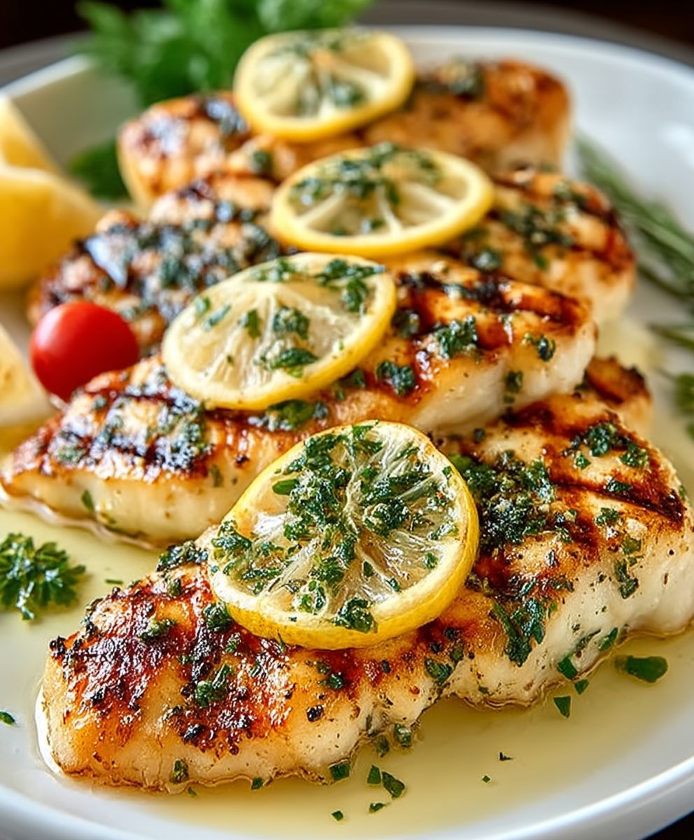 Grilled Lemon Herb Tilapia
