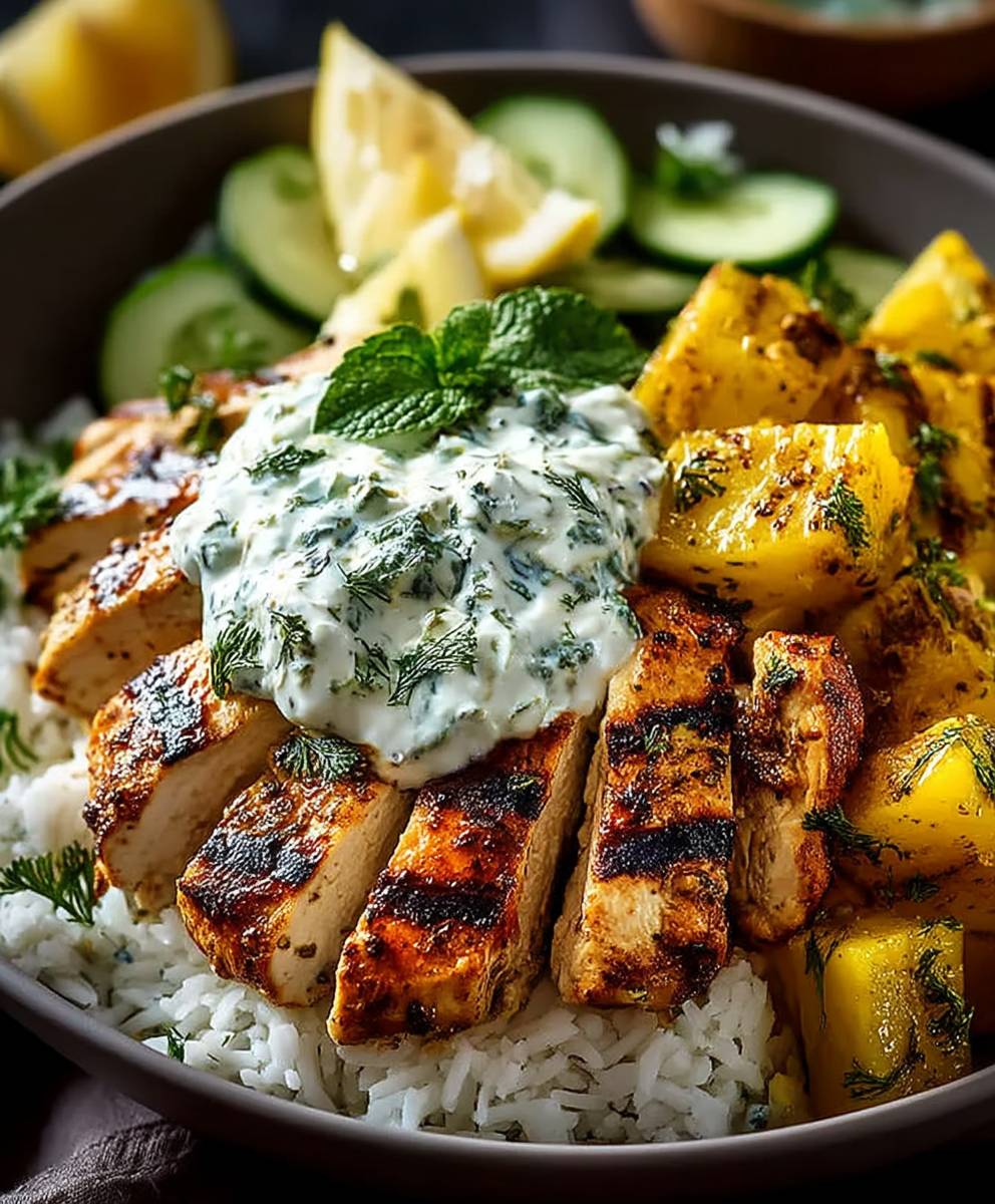 Chicken Tzatziki Bake