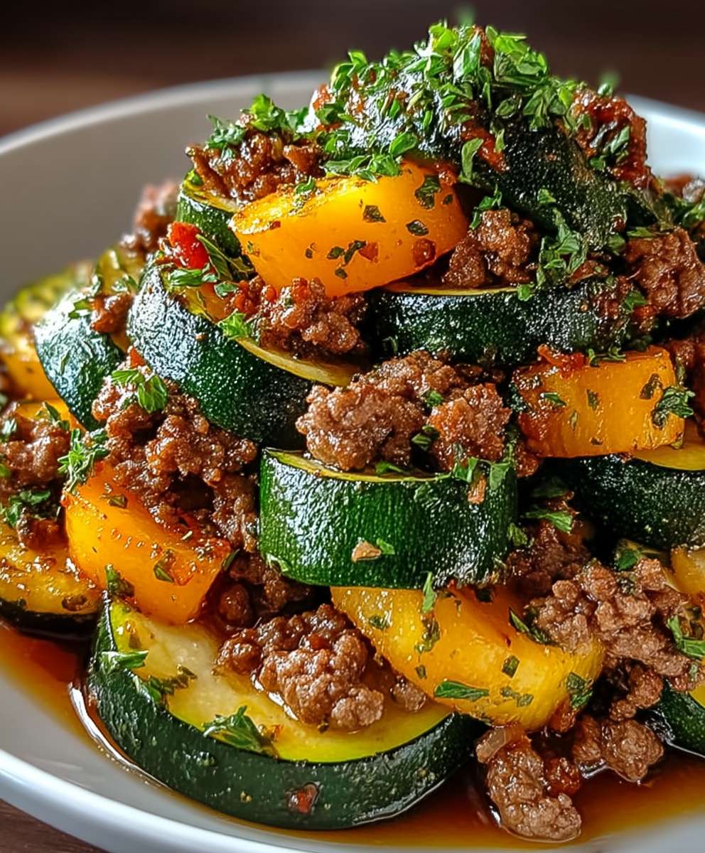 Ground Beef Zucchini