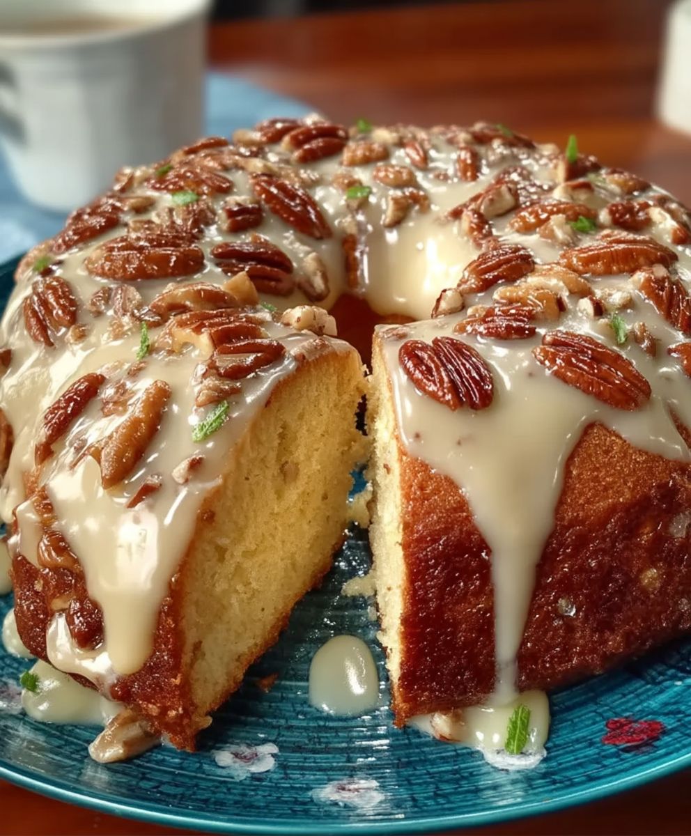 Butter Pecan Pound Cake