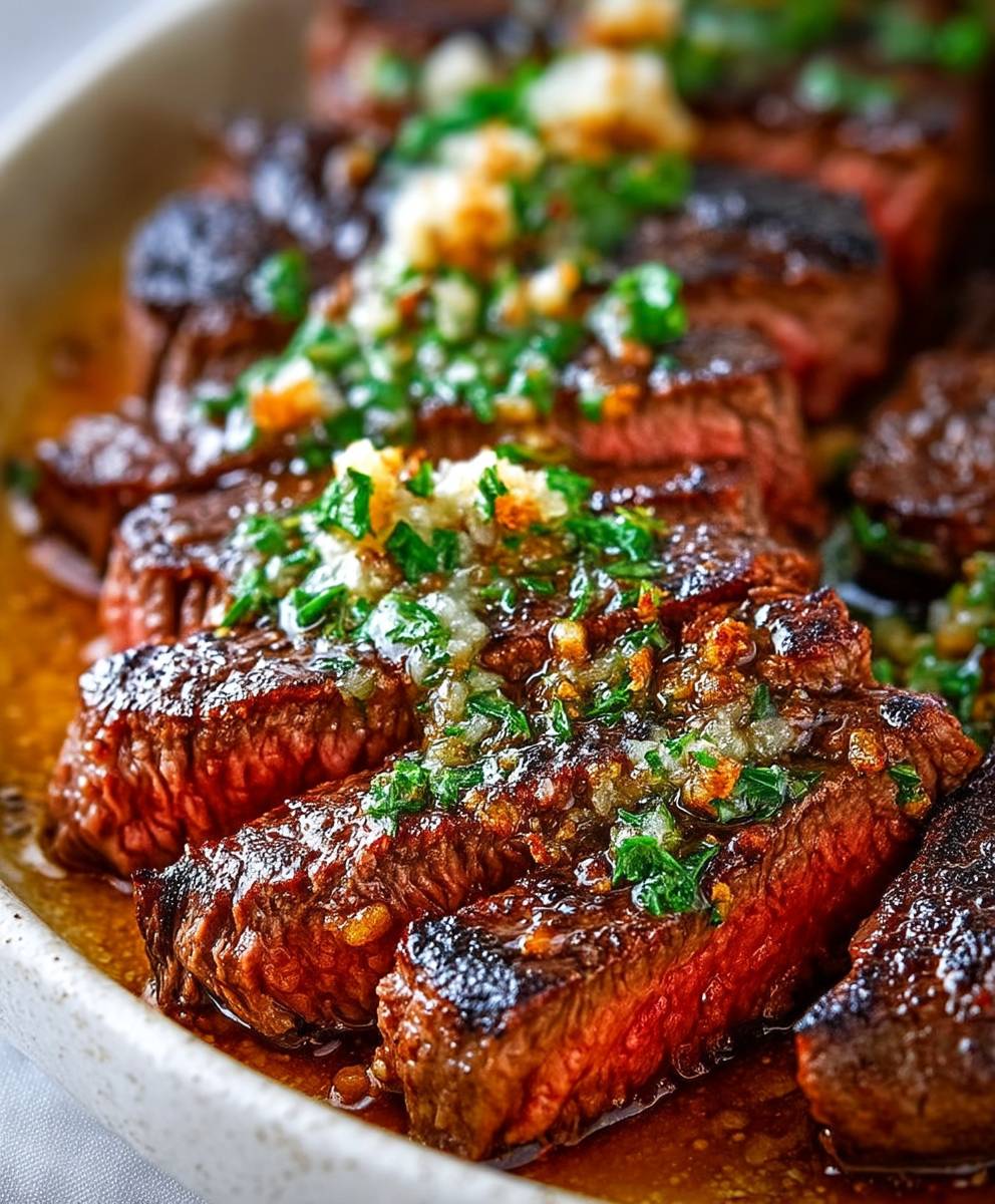 Garlic Butter Brazilian Steak