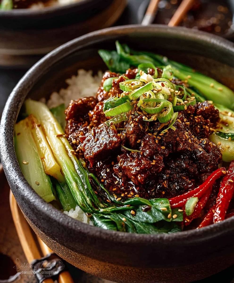 Korean Gochujang Beef Bowls