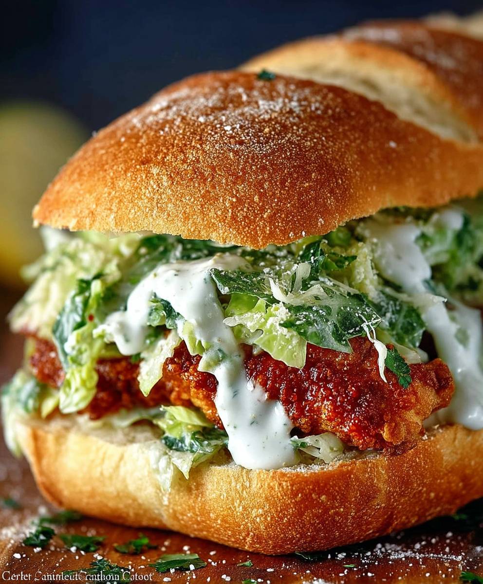 Chicken Caesar Sandwich