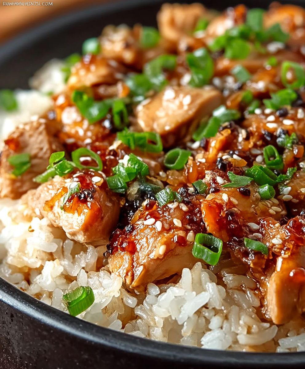 Crockpot Teriyaki Chicken