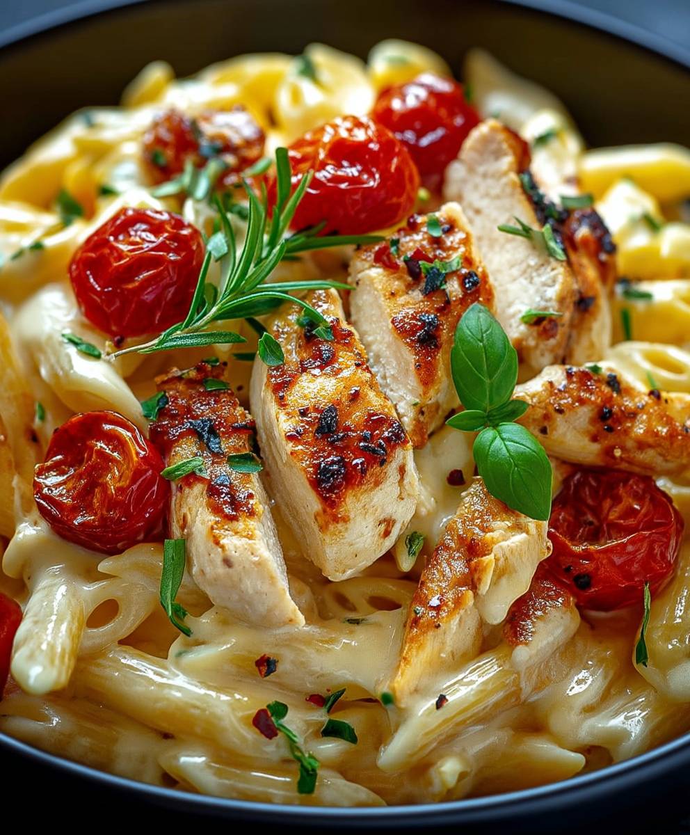 Creamy Italian Chicken Pasta