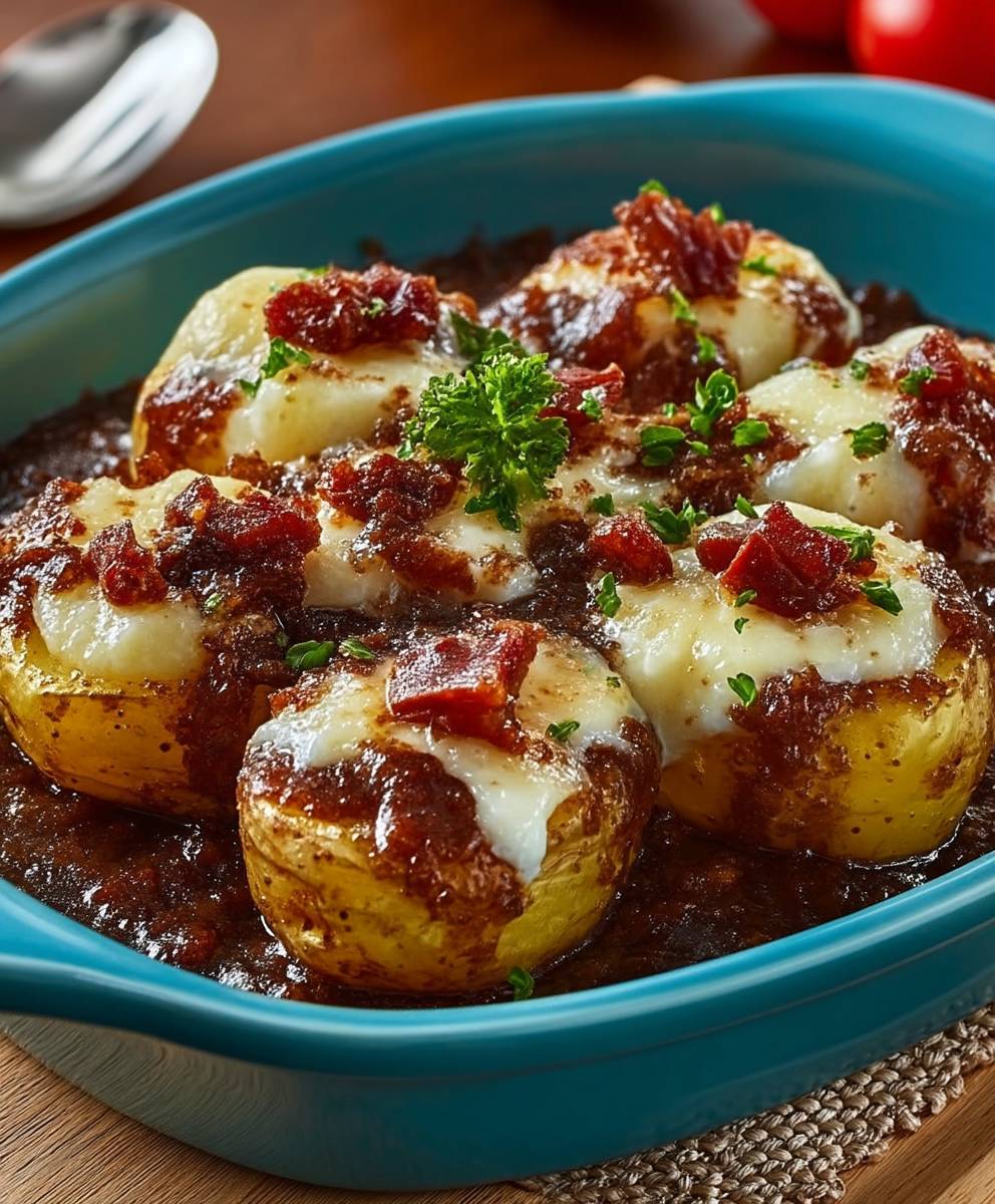 Mississippi Mud Potatoes