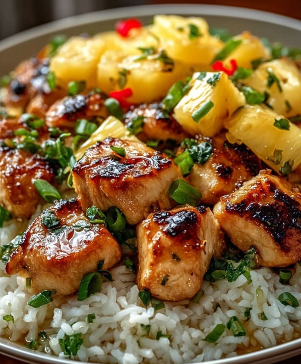 Pineapple Chicken and Rice