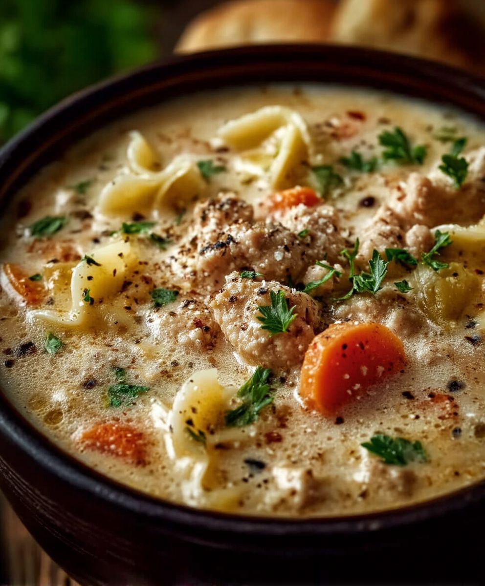 Creamy Italian Chicken Soup