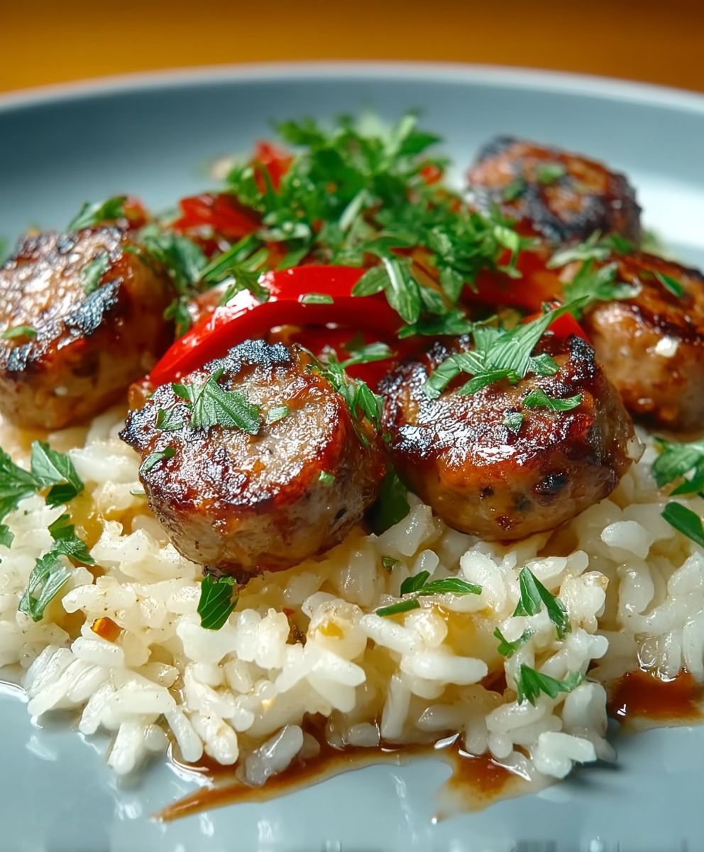 Rice Italian Sausage Dinners