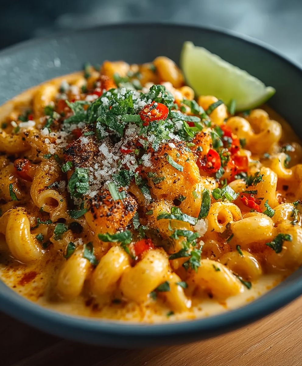 Spicy Queso Protein Pasta
