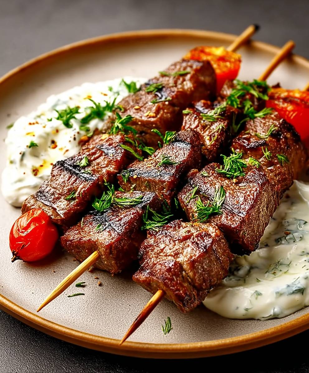 Beef Souvlaki Tzatziki Sauce