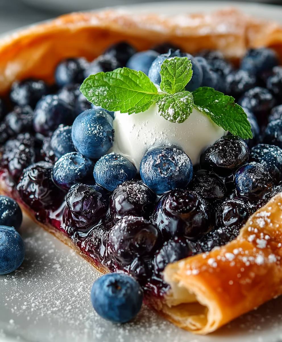 Blueberry Galette