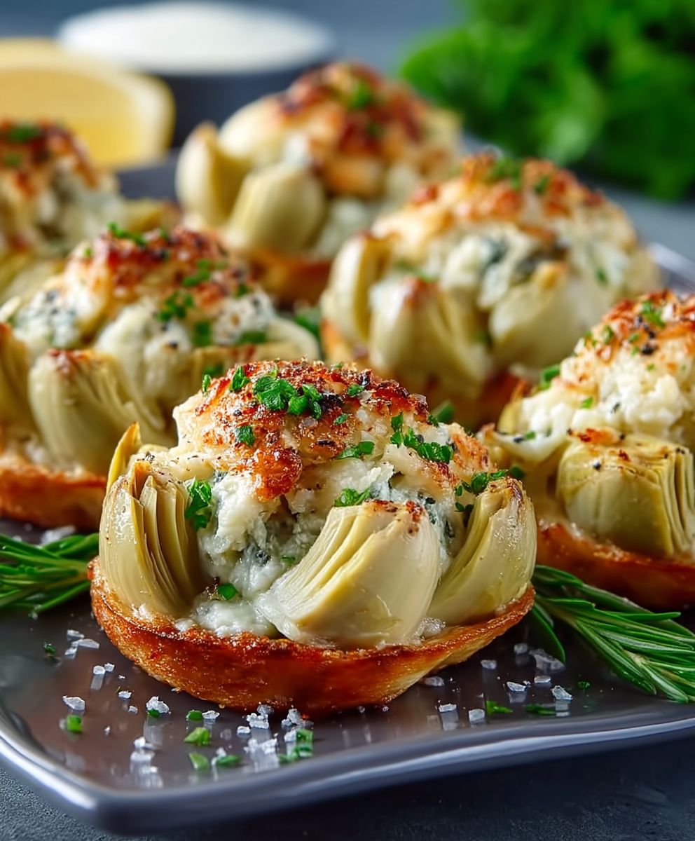 Chicken Artichoke Appetizers