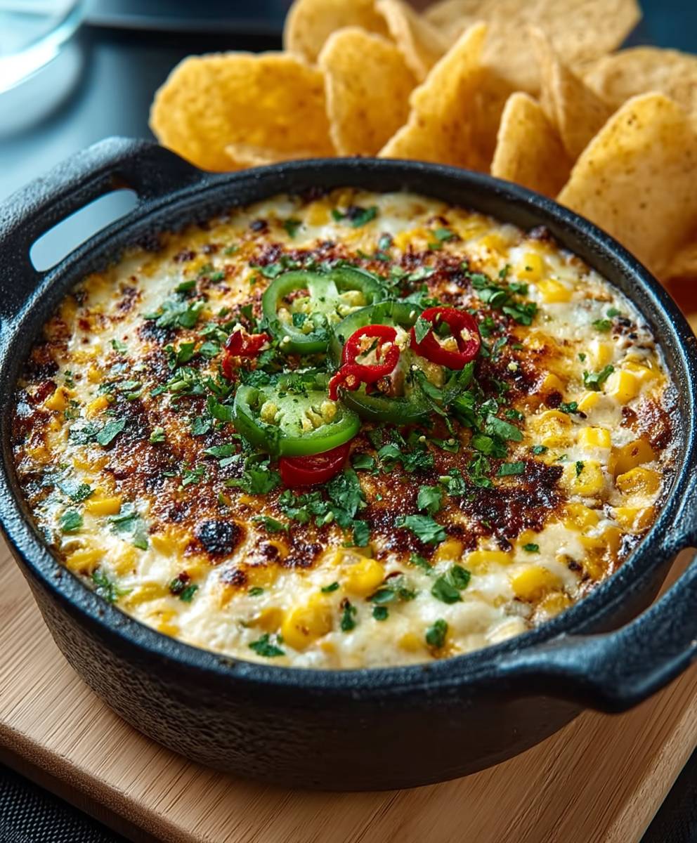 Corn Queso Fundido
