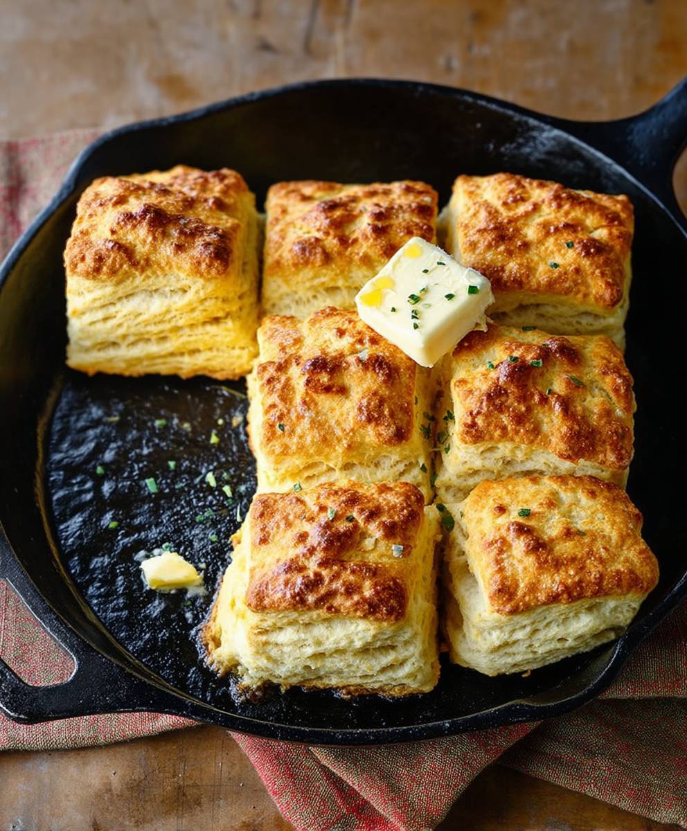 Skillet Buttermilk Biscuits