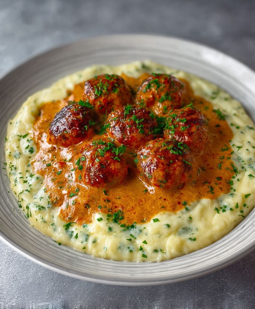 Creamy Homemade Meatballs